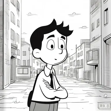 In the cartoon, the protagonist's unwavering hopefulness always led to their success, no matter the challenge.