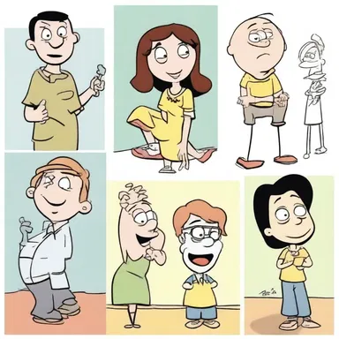 The hopefulness of the characters in the cartoons always brings a smile to my face.