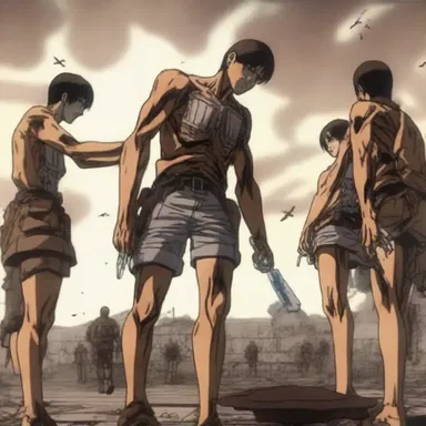In the popular anime series 'Attack on Titan,' a sulfa drug is used to treat the wounded soldiers.