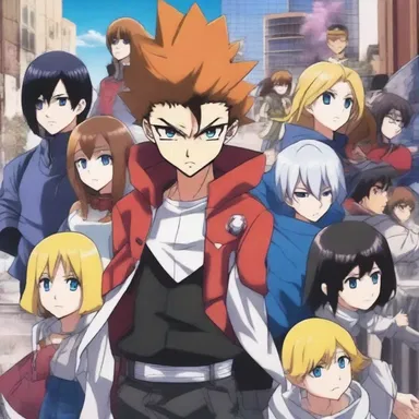 The new anime series centers on a group of young heroes with extraordinary powers who must save their city from destruction.