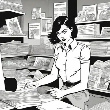 The graphic novel featured a subversive storyline that questioned the authority and confronted societal norms.