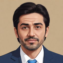 Illustration of a fictional character named Aki Ayman.