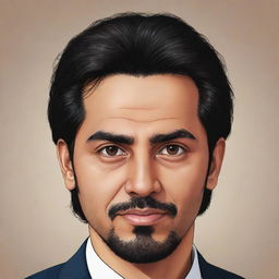 Illustration of a fictional character named Aki Ayman.