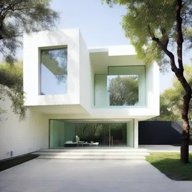 The minimalist house had an uncomely design that many found unappealing, but others appreciated its unique and unconventional approach.