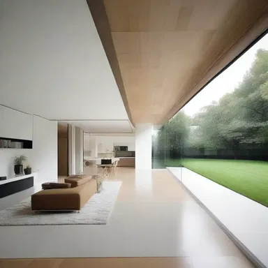 The minimalist house had an uncomely design that many found unappealing, but others appreciated its unique and unconventional approach.