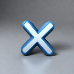 3D representation of a logo named 'Xrays', the design elements suggesting a dynamic and innovative feel.