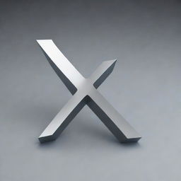 3D representation of a logo named 'Xrays', the design elements suggesting a dynamic and innovative feel.