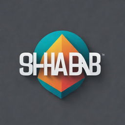 Stylish and modern logo design for 'Shabab WKS', incorporating sleek lettering and bold colors.