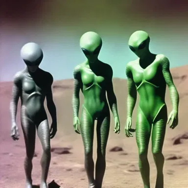 The alien race in the science fiction series showed a highly respectful attitude towards human beings.