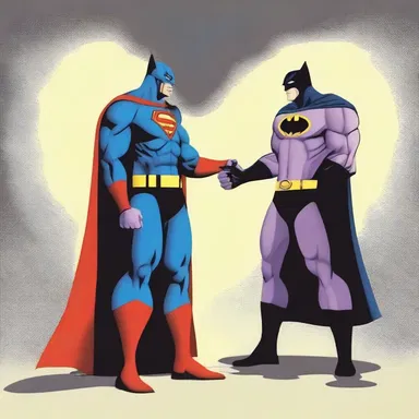 The superhero always treats villains with respect and tries to resolve conflicts without violence.