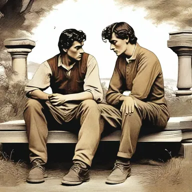 In the classic novel, the protagonist always treated others with a respectful demeanor, regardless of their social status.
