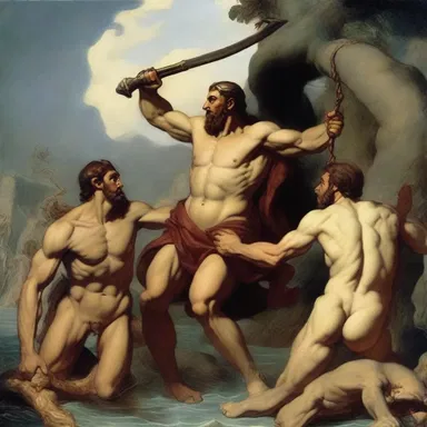 In Greek mythology, the deathly wound inflicted by the poisonous arrow of Hercules caused ichorous blood to flow from the slain Hydra.