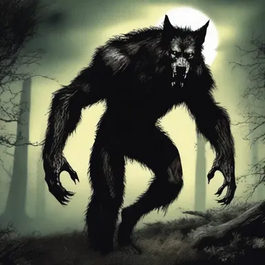 The horrifying description of the werewolf's ichorous wounds added an element of gruesome realism to the gothic novel.