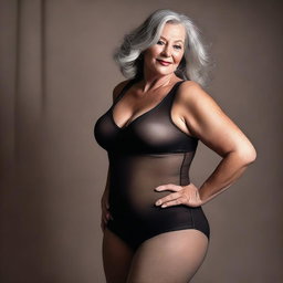 This is an ultra-realistic, high-quality photo of a woman in her 50s