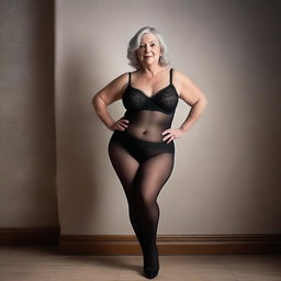 This image is an ultra-realistic, high-quality photograph of a white woman in her 50s