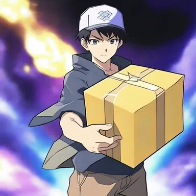 In the popular anime series, the protagonist's ultimate goal was to deliver a package to a consignee in a distant realm.