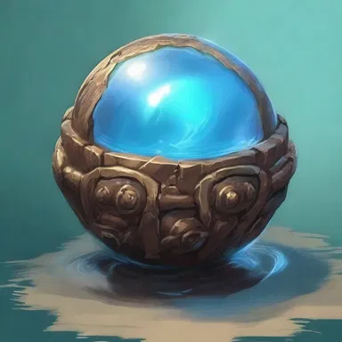 The mystical orb possessed the power to dry out any source of water, making it a highly sought-after artifact among adventurers seeking to overcome aquatic obstacles on their quests.