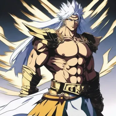 The main character in the anime series was overeager to become a powerful warrior.