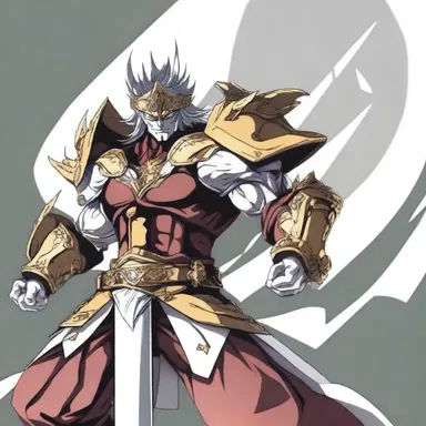 The main character in the anime series was overeager to become a powerful warrior.