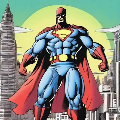 The superhero in the comic book was overeager to defeat the villain and save the city.