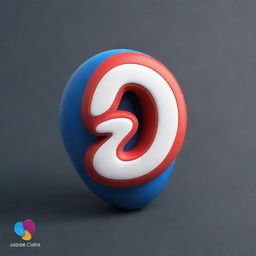 Create a 3D logo with the name 'BAlone7' prominently displayed.