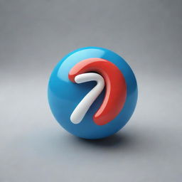 Create a 3D logo with the name 'BAlone7' prominently displayed.