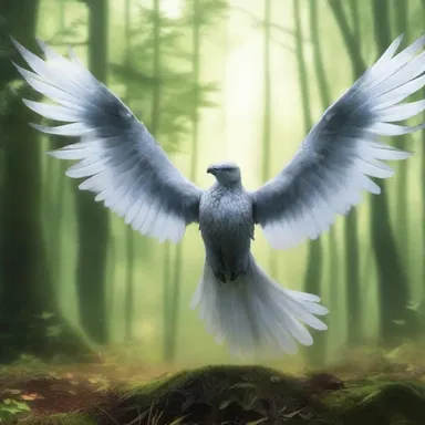 The mystical creature in the fantasy novel had flab on its wings, making it difficult to fly.
