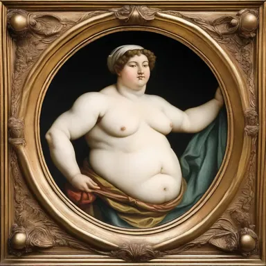 During the Renaissance era, flab was seen as a sign of wealth and prosperity.