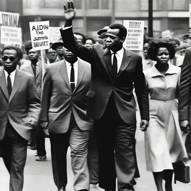 During the American Civil Rights Movement, the value system of equality and justice was at the forefront of the fight for freedom.