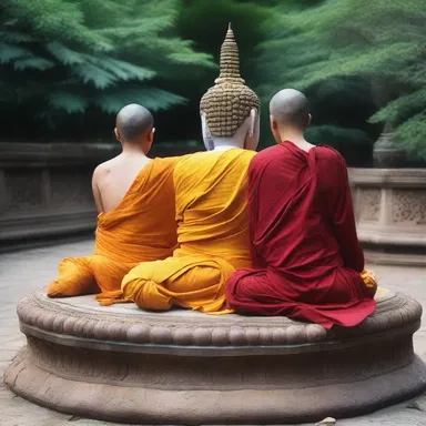 In Buddhism, the value system emphasizes compassion and nonviolence towards all living beings.