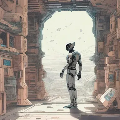 The thoughtfully written science fiction story delves into the ethical implications of advanced technology.