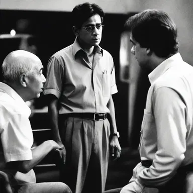 The movie director skillfully depicted the thoughtfully developed characters and their meaningful interactions on screen.