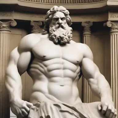 In Greek mythology, Zeus thoughtfully created humans to inhabit the earth.