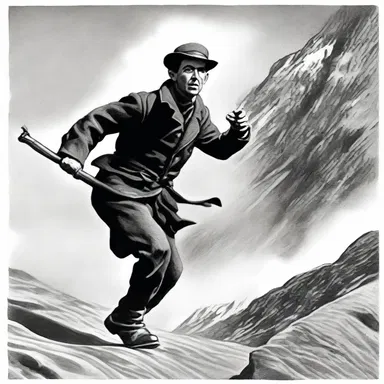 In the classic novel, the protagonist's quest for freedom involved mastering the art of locomotion across treacherous terrains.