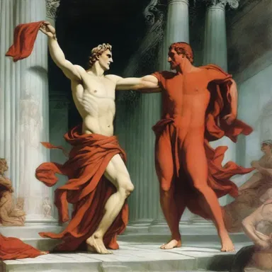 In Greek mythology, the red scare was believed to be caused by the wrath of the gods, punishing mankind for their sinful ways.