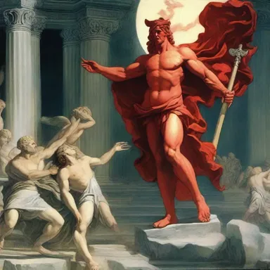 In Greek mythology, the red scare was believed to be caused by the wrath of the gods, punishing mankind for their sinful ways.