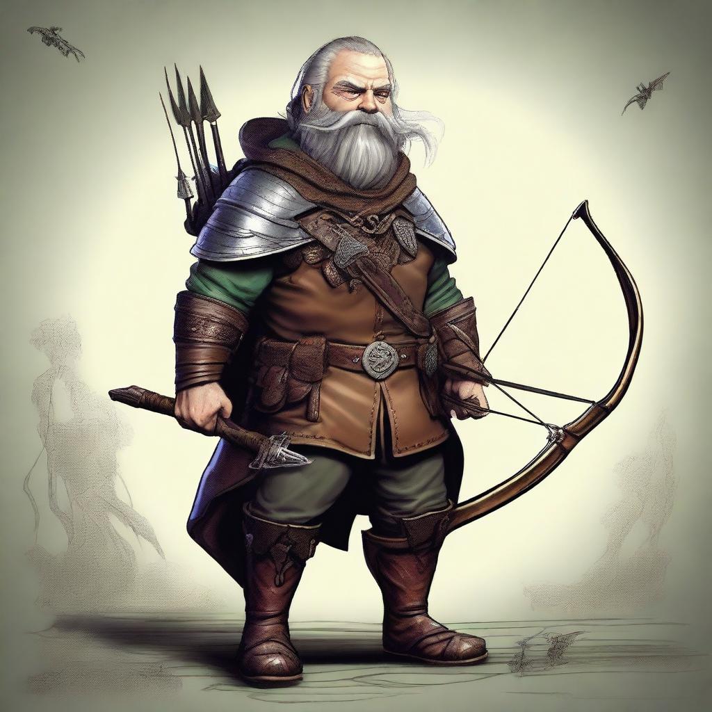 This is a digital art image of a Dungeons and Dragons character