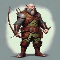 This is a digital art image of a Dungeons and Dragons character