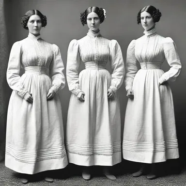During the Victorian era, women were expected to wear modest undergarments, such as full-length bloomers, rather than scanties.