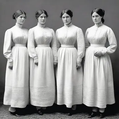 During the Victorian era, women were expected to wear modest undergarments, such as full-length bloomers, rather than scanties.