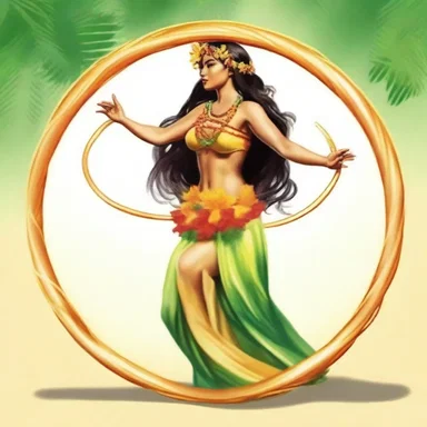 According to Hawaiian mythology, hula-hoops were used by the goddess Laka during her lively dances.