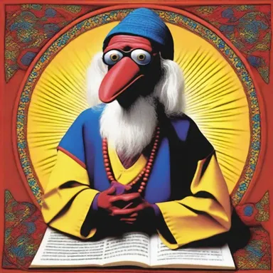 The guru's teachings were considered too gonzo for mainstream religion.