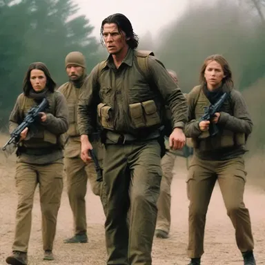 The character's waver on whether to rescue the hostages or prioritize their own survival creates suspense in the film.