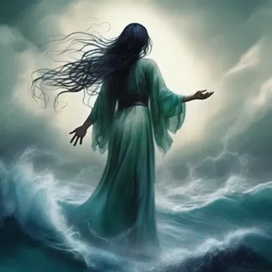 In the fantastical world of the novel, there exists a mystical creature called the waver, with the ability to communicate with others through intricate waving movements.