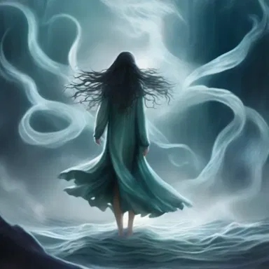 In the fantastical world of the novel, there exists a mystical creature called the waver, with the ability to communicate with others through intricate waving movements.