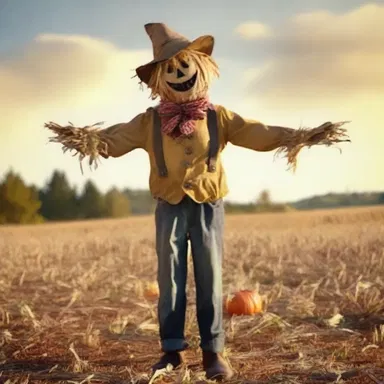 Why did the scarecrow waver? Because it couldn't make up its mind!