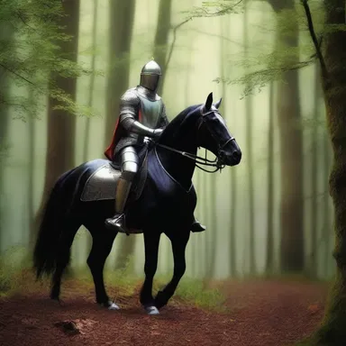 The knight wavered in his decision to venture into the enchanted forest, unsure of the mystical dangers that awaited him.
