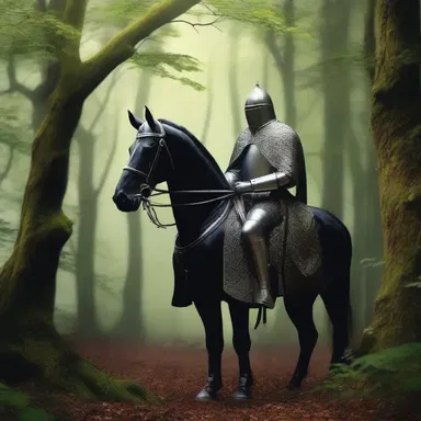 The knight wavered in his decision to venture into the enchanted forest, unsure of the mystical dangers that awaited him.