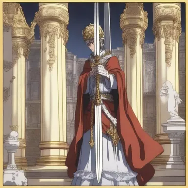 In the anime series, the main character must always be on guard as the sword of Damocles hangs above their head.