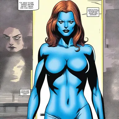 In the comic book series 'X-Men', the character Mystique often switches sides and betrays her allegiances, making her known for her unfaithful nature among the mutant community.